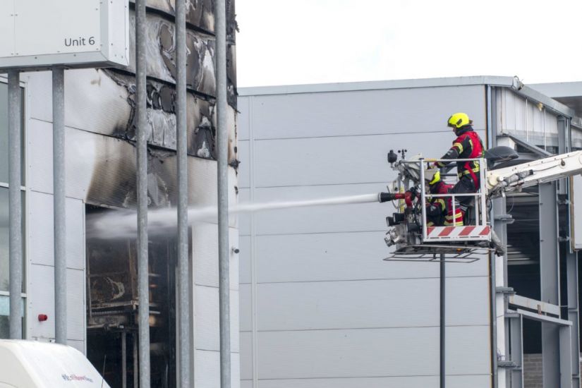 Fire Crews Attend Blaze At Business Premises In Claregalway