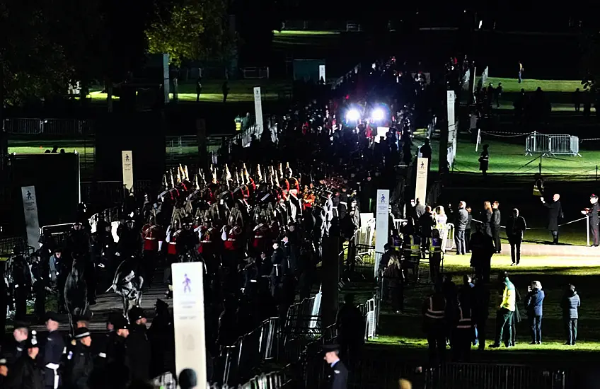 Soldiers Rehearse Procession In Windsor Ahead Of Queen Elizabeth’s Funeral