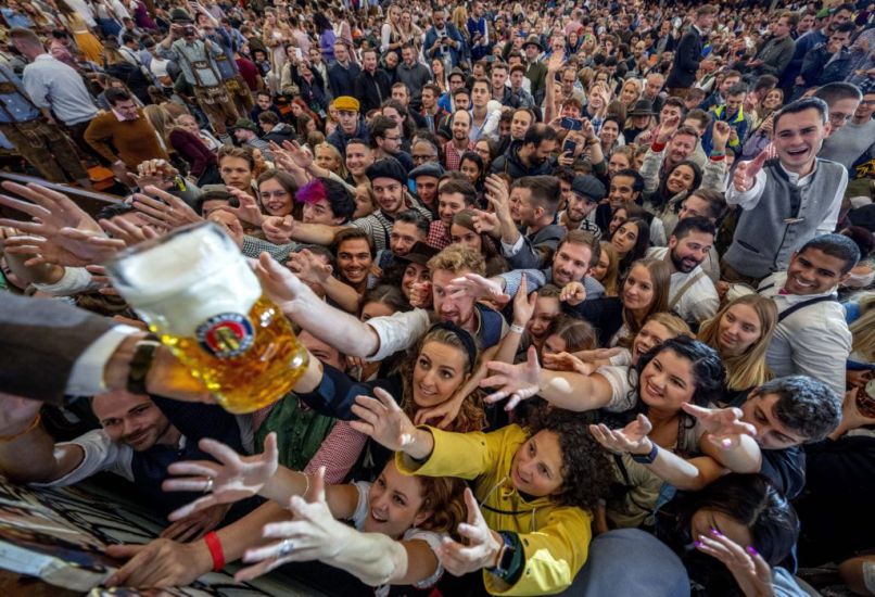 In Pictures: Beer Flowing As Oktoberfest Returns For First Time Since 2019