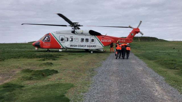 Man Trapped In Sea Cave Overnight In Co Mayo Rescued