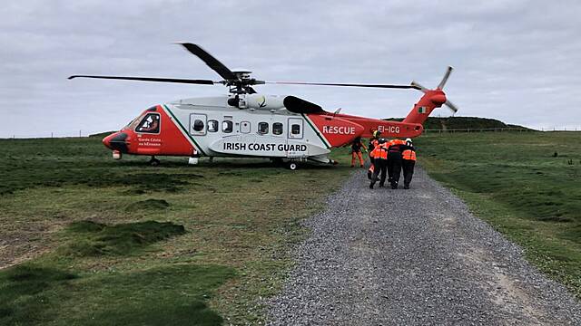 Man Trapped In Sea Cave Overnight In Co Mayo Rescued