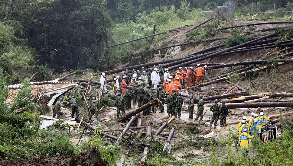 Two Dead And Thousands Left Without Power After Tropical Storm Lashes Japan