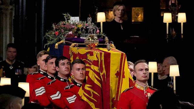 Queen Elizabeth's Coffin Lowered Into Vault Ahead Of Private Burial