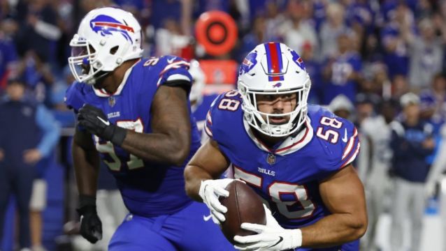 Buffalo Bills Roll Tennessee Titans 41-7 In Home Opener