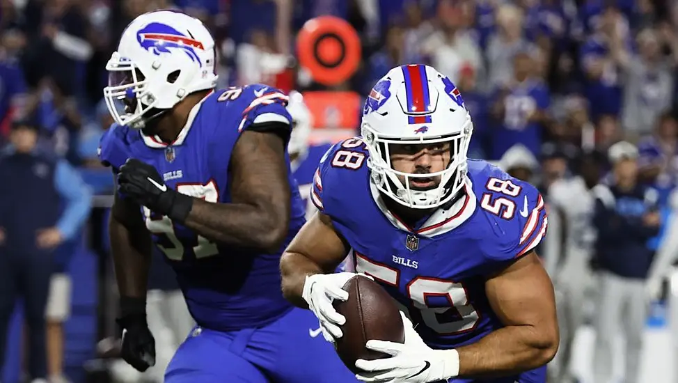 Buffalo Bills Roll Tennessee Titans 41-7 In Home Opener