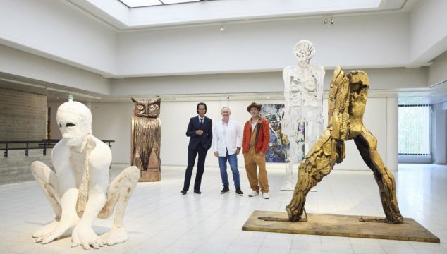 Brad Pitt And Nick Cave Make Surprise Art Debut In Finland