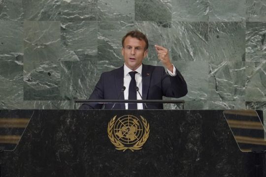 No Nation Can Stay Indifferent On Ukraine War, Macron Says