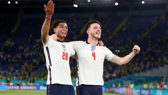 Declan Rice Sees Long-Term England Midfield Partnership With Jude Bellingham