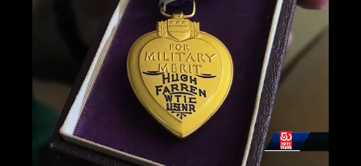 Prestigious Purple Heart Military Medal Discovered In Us Returned To Relatives In Donegal