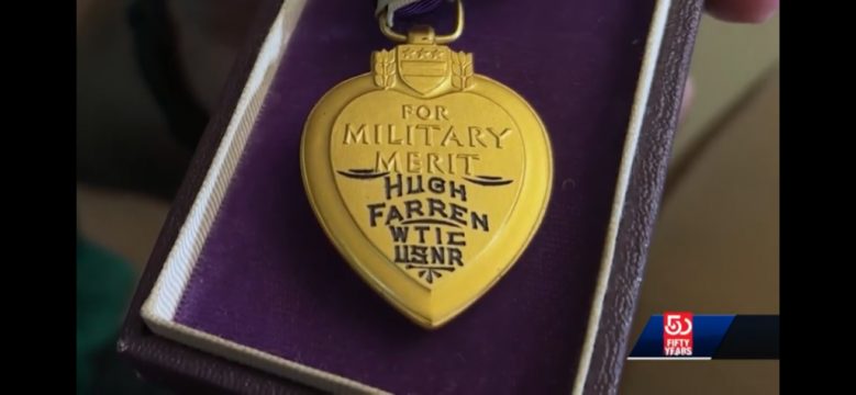 Prestigious Purple Heart Military Medal Discovered In Us Returned To Relatives In Donegal