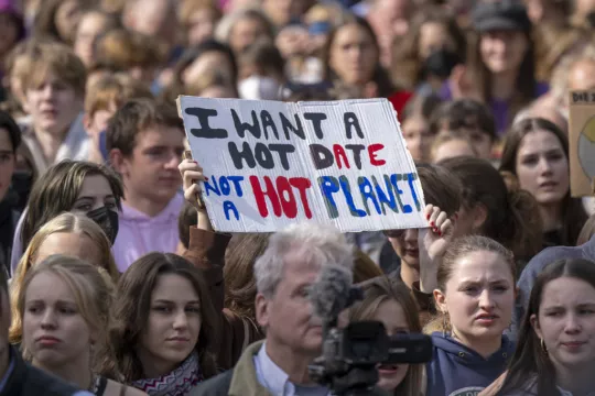 Young People Stage ‘Global Climate Strike’