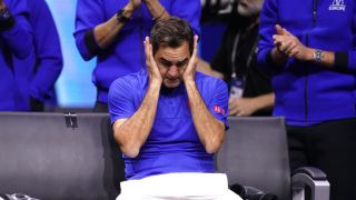 Federer Holds Back Tears As He Bids Farewell To Professional Tennis