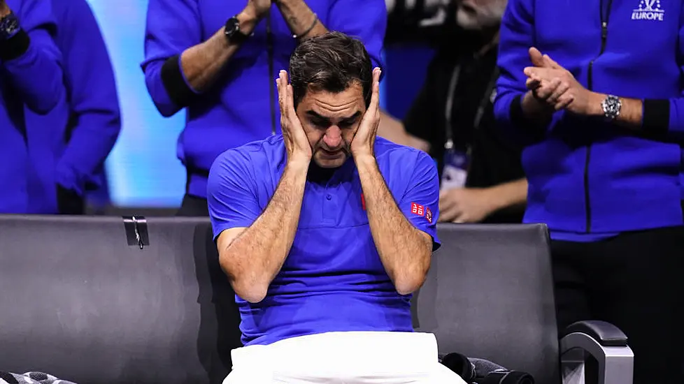 Federer Holds Back Tears As He Bids Farewell To Professional Tennis