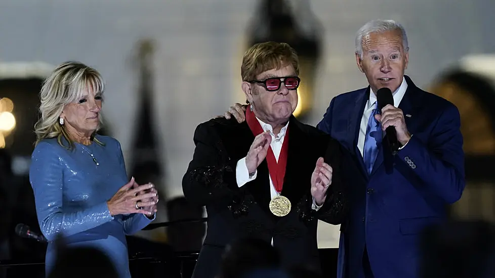 Elton John Gives White House Performance For Us President And ‘History Makers’