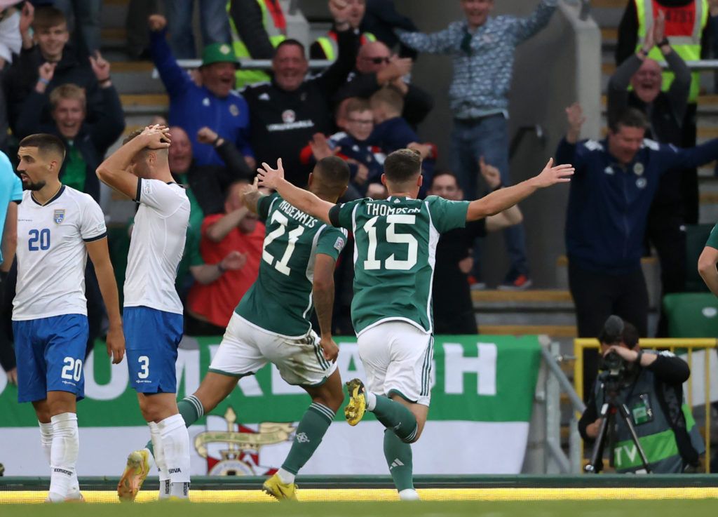 Josh Magennis caps late comeback for Northern Ireland against Kosovo