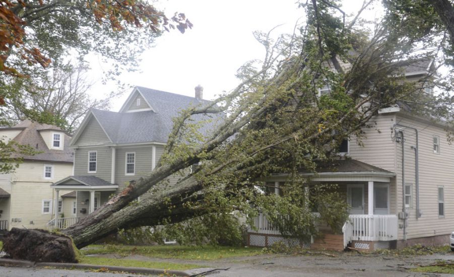 Houses Washed Into The Sea And Power Knocked Out As Storm Fiona Lashes Canada