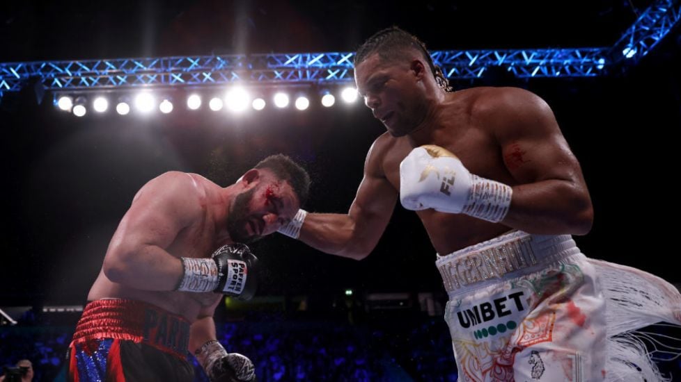 Joe Joyce Stops Joseph Parker In 11Th Round To Win Wbo Interim Heavyweight Title