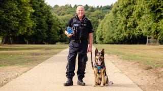 Retired Police Dog Shot Three Times In The Face Wins Lifetime Award