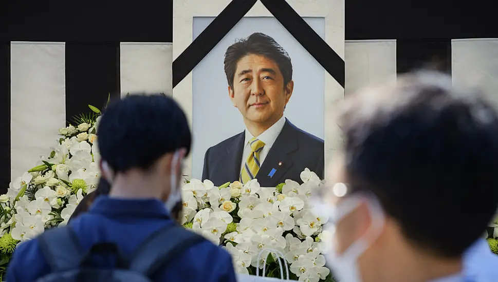 Tense Japan Holds Funeral For Assassinated Ex-Leader Shinzo Abe