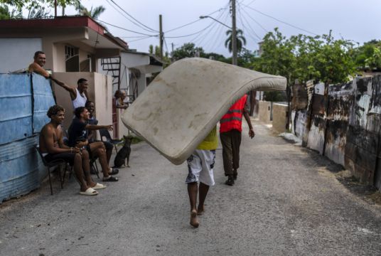 Hurricane Ian Makes Landfall In Cuba En Route To Florida
