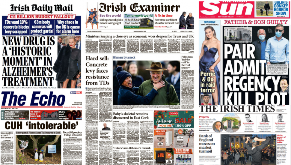 What The Papers Say: Thursday's Front Pages