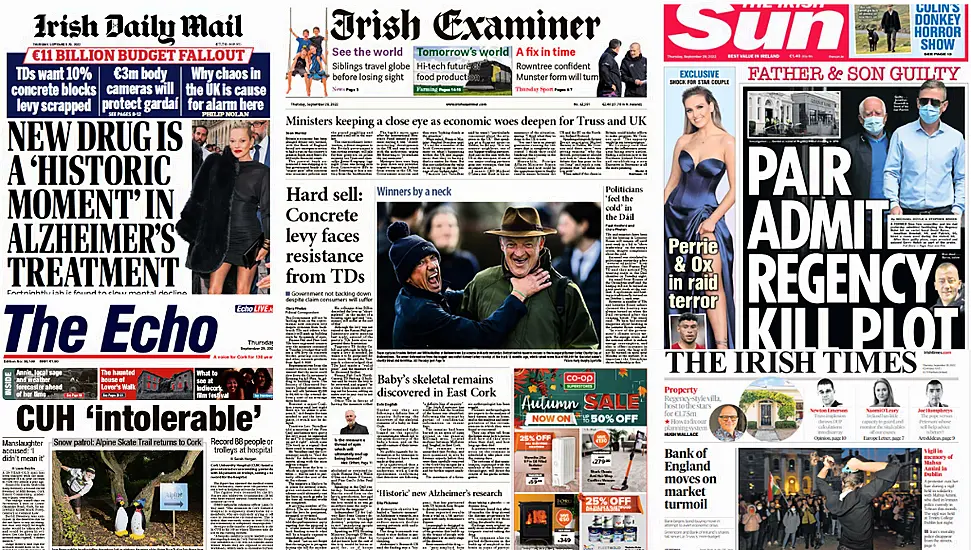 What The Papers Say: Thursday's Front Pages