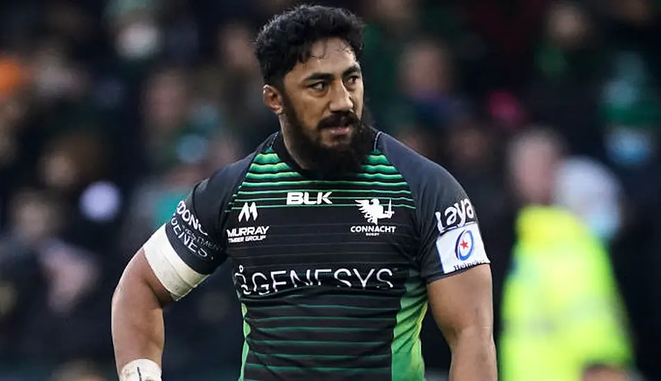 Eight-Week Ban For Connacht And Ireland Centre Bundee Aki