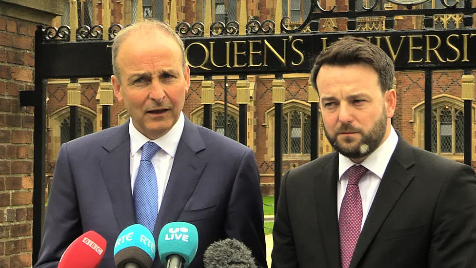 Micheál Martin 'Cannot Confirm' End Of Partnership Between Fianna Fáil And Sdlp