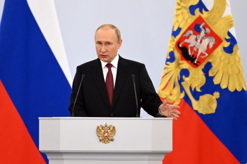 Vladimir Putin Illegally Annexes Ukrainian Regions As Part Of Russia