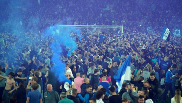 Everton Hit With Hefty Fine After Pitch Invasions