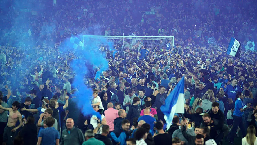 Everton Hit With Hefty Fine After Pitch Invasions