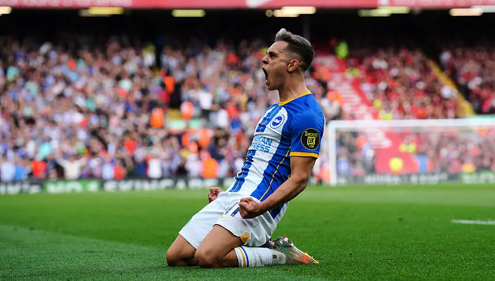 Leandro Trossard Nets Hat-Trick As Brighton Claim Deserved Draw At Liverpool