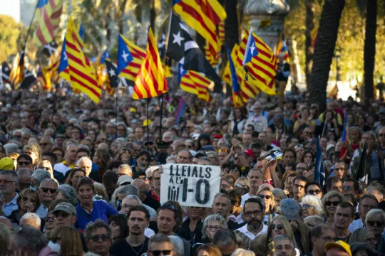Catalans Commemorate Fifth Anniversary Of Failed Breakaway