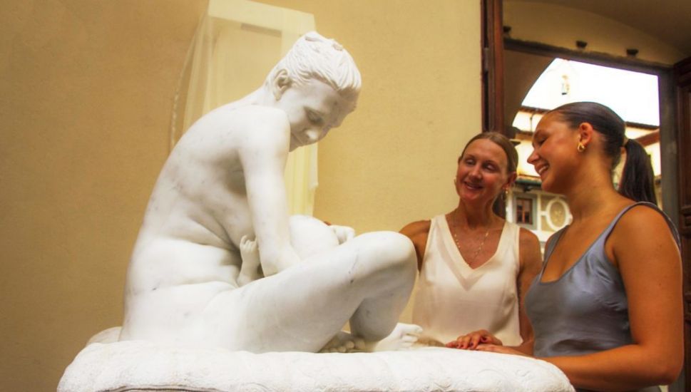 Irish Artist’s Sculpture Goes On Display Alongside Masterpieces In Florence