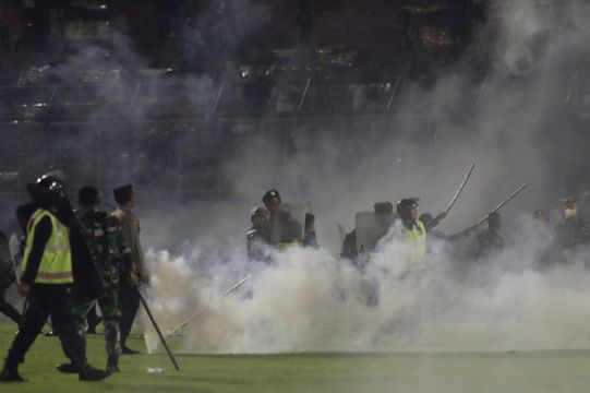 At Least 125 Killed As Tear Gas Triggers Crush At Indonesian Football Match