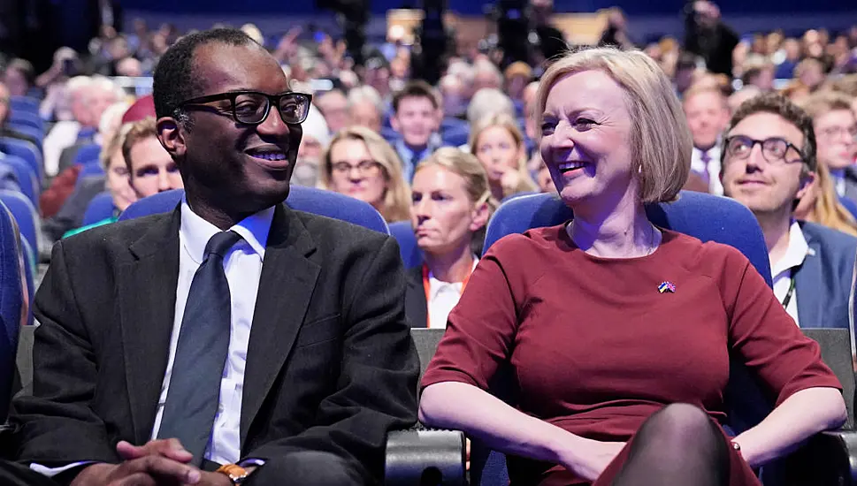 British Prime Minister Liz Truss Sacks Chancellor Kwasi Kwarteng