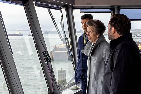 Anne Takes The Staten Island Ferry To Manhattan