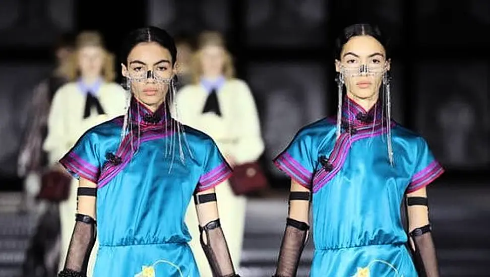 Two Sets Of Irish Twins Strut Up A Storm At Gucci's Show In Milan