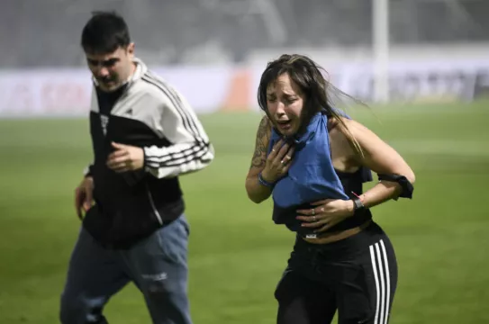 One Dead As Police And Fans Clash Outside Argentina Football Match