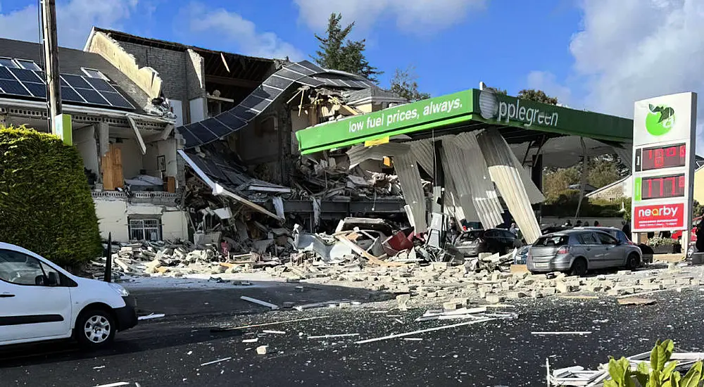 Explosion Destroys Service Station In Co Donegal, 'Multiple Injured People' In Hospital