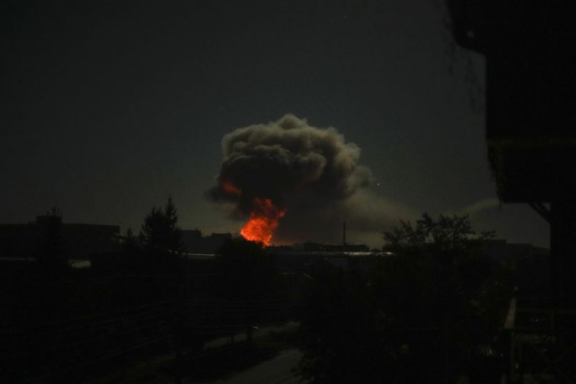 Multiple Explosions Rock Kharkiv In Eastern Ukraine