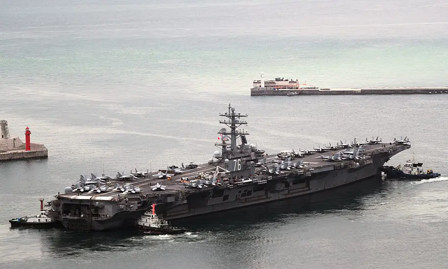 North Korea Says Us Aircraft Carrier’s Return Creates ‘Huge Negative Splash’