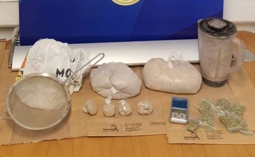 Over €350,000 Of Diamorphine And Cocaine Seized In Clondalkin