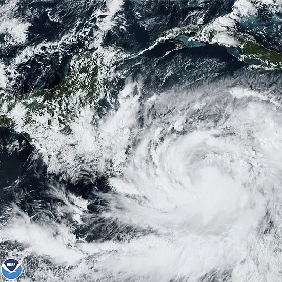 Hurricane Julia Hits The Central Caribbean Coast Of Nicaragua