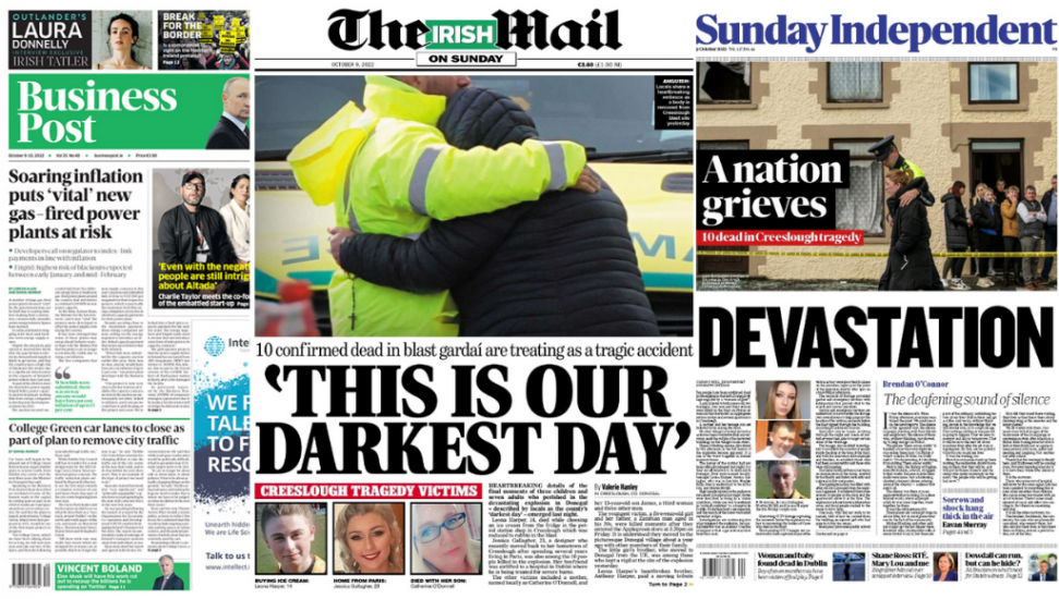 What The Papers Say: Sunday's Front Pages