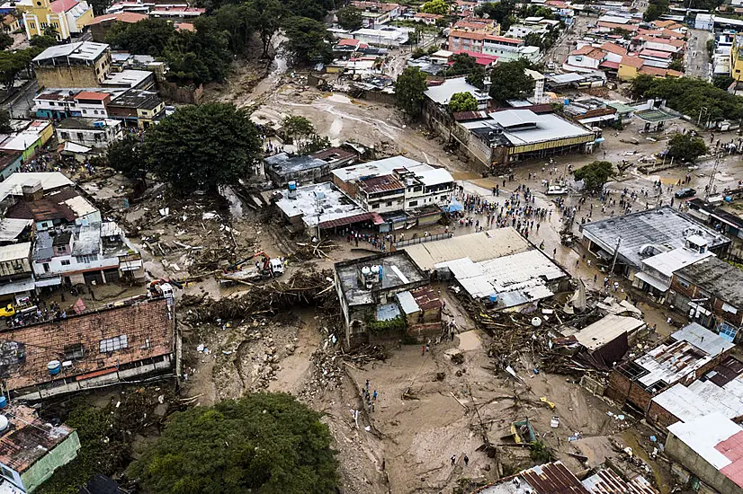 Landslide Causes Death And Destruction In Venezuelan Town