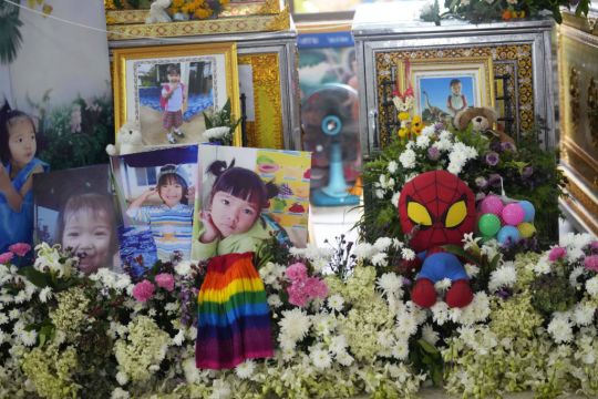 Relatives Of Thai Daycare Massacre Victims Prepare For Group Cremation