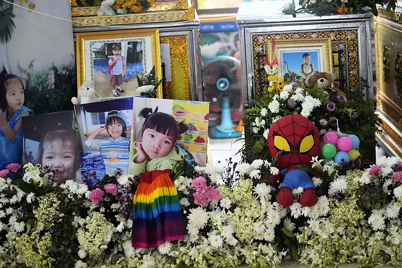 Relatives Of Thai Daycare Massacre Victims Prepare For Group Cremation