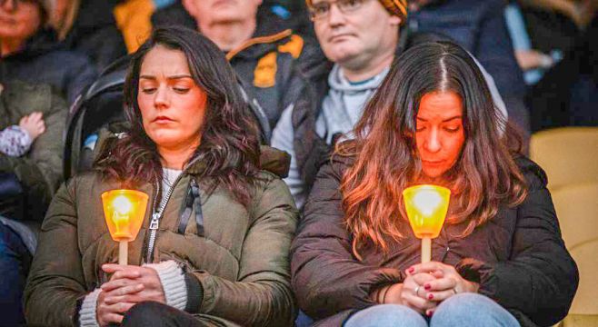 Hundreds Attend Letterkenny Vigil In Remembrance Of Creeslough Victims