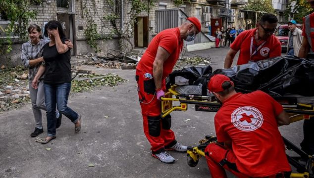 Red Cross Pauses Ukraine Field Work For Security Reasons